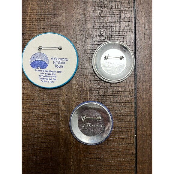 3 VTG Penn State 1983 Sugar Bowl Buttons Pins vs Georgia Herschel Walker Champs - Picture 5 of 5